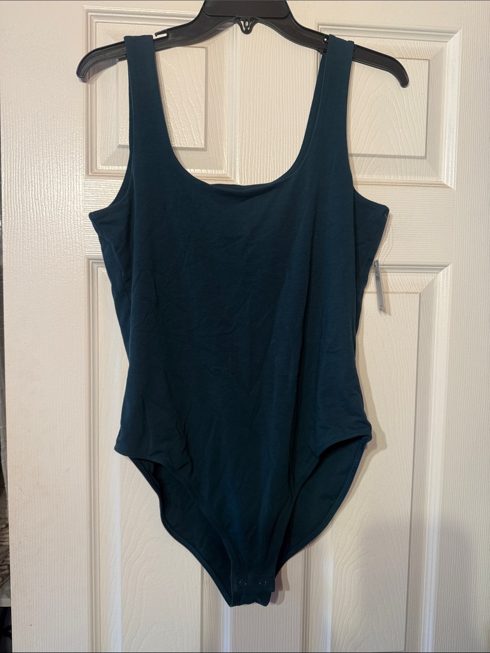 Old Navy Teal Scoop Neck One-Piece Bodysuit